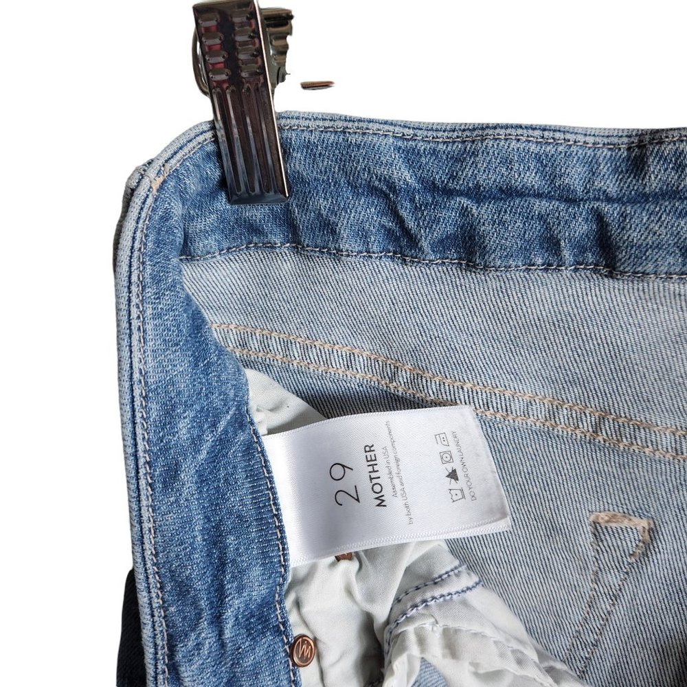 Mother Jeans The Looker Crop Size 29 We're All in This Together Denim Jean - Picture 5 of 8